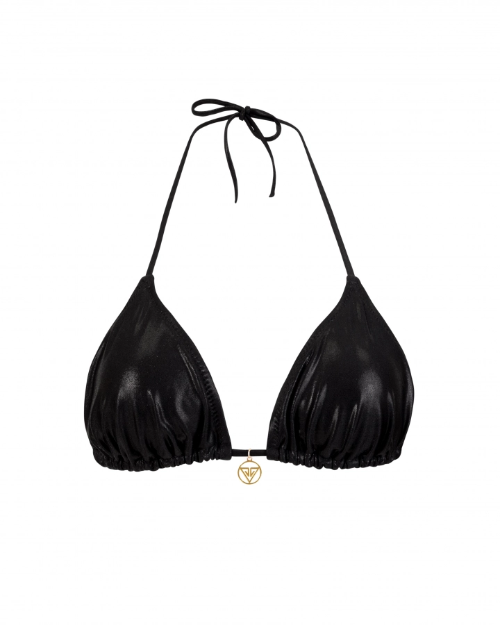 Schwarz Removable pads triangle bikini top M Vivien Vance